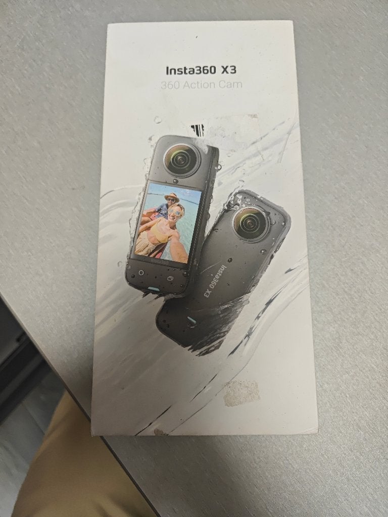 Insta360 X3 360 Actiecamera, Ophalen of Verzenden, Gebruikt, Overige merken