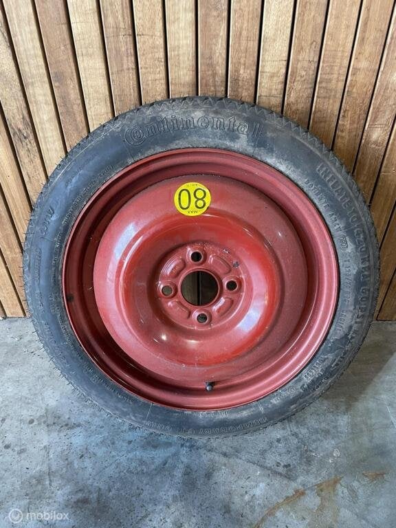 Thuiskomer 4x100  125/70 R15 Toyota Yaris / Daihatsu Charade, Auto-onderdelen, Banden en Velgen, Gebruikt, Ophalen of Verzenden