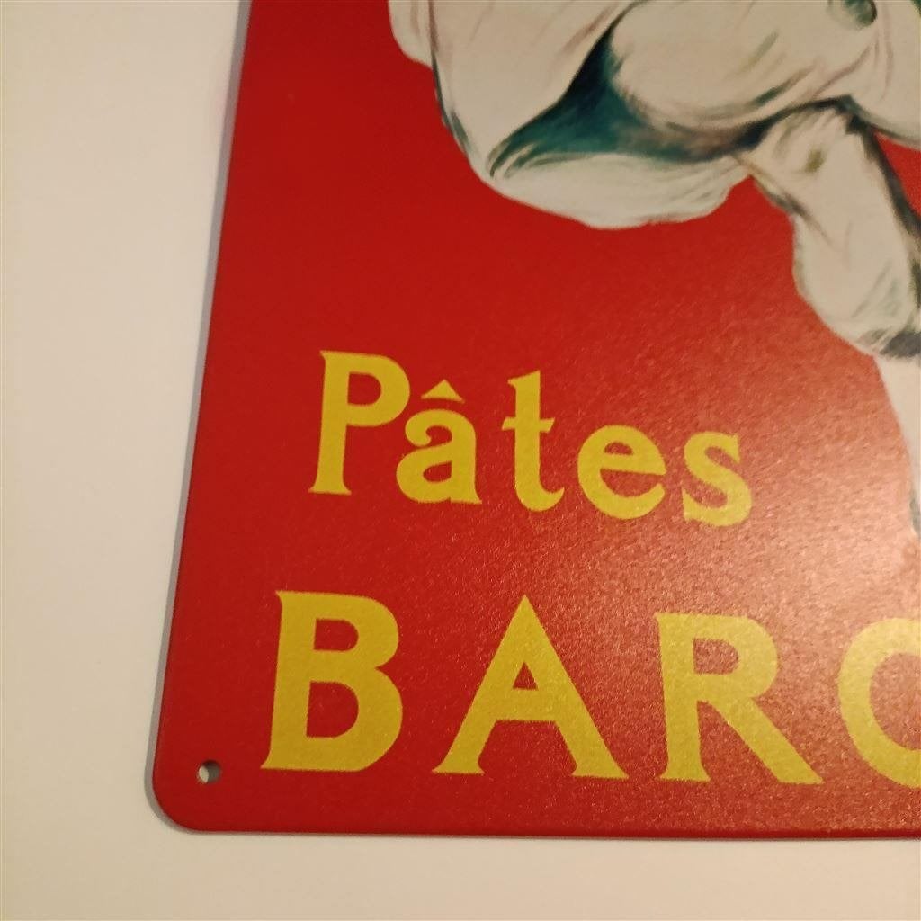 Leonetto Cappiello Pates Baroni Pasta Metalen Wandbord, Verzenden