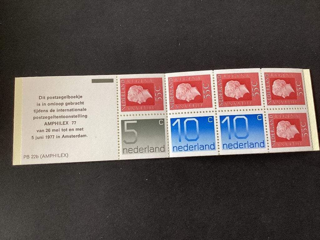1976, postzegelboekje PB22b, Verzenden, Na 1940, Postfris