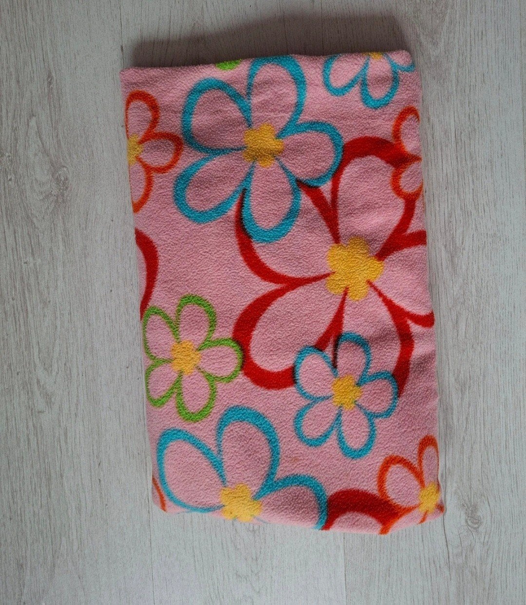 Fleecedeken voor meisje, Ophalen of Verzenden, Zo goed als nieuw, Roze