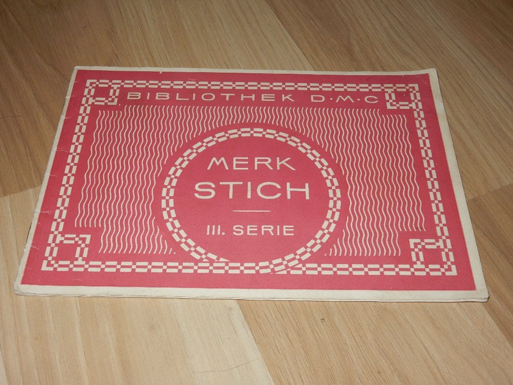Borduurboekje – Bibliothek DMC Merk Stich III serie, Ophalen of Verzenden, Gelezen, Borduren en Naaien