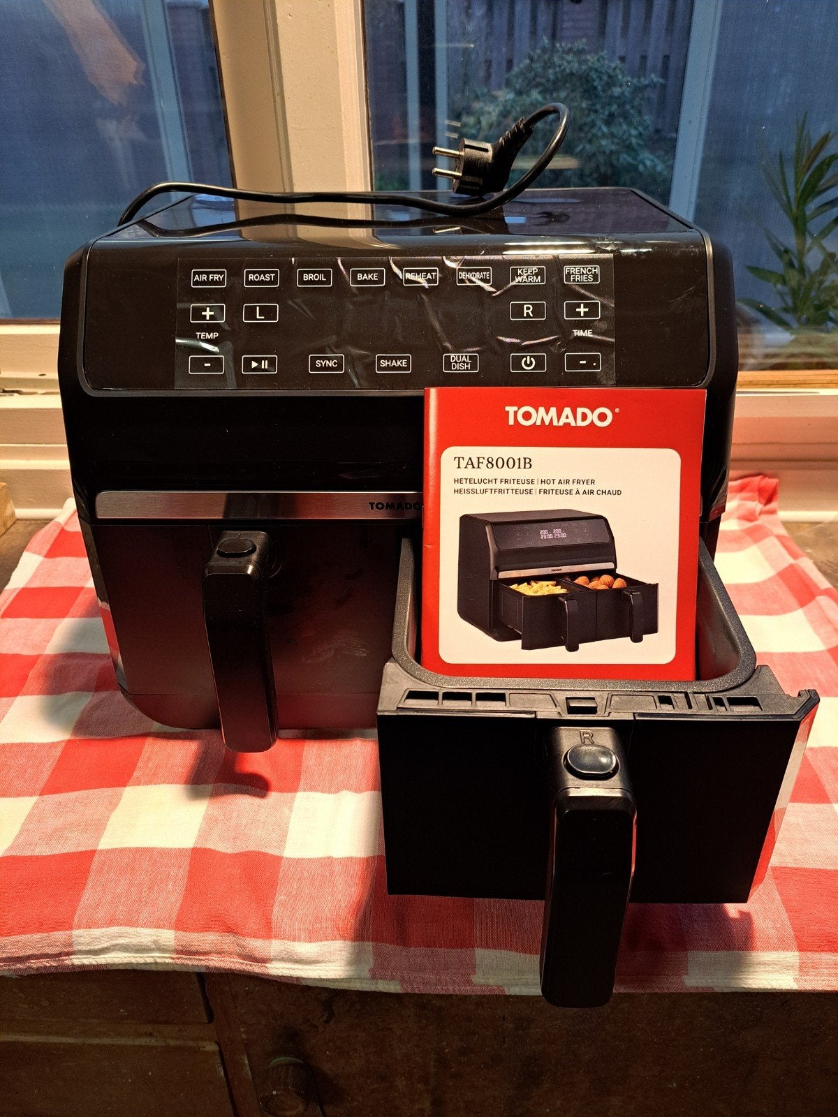 Tomado airfryer, Ophalen, Airfryer