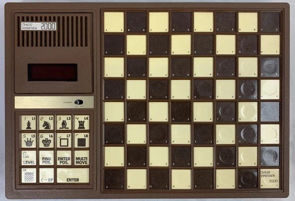 SciSys Chess Partner 2000 Schaakcomputer Vintage Compleet, Hobby en Vrije tijd, Verzenden, Minder dan 500 stukjes, Zo goed als nieuw
