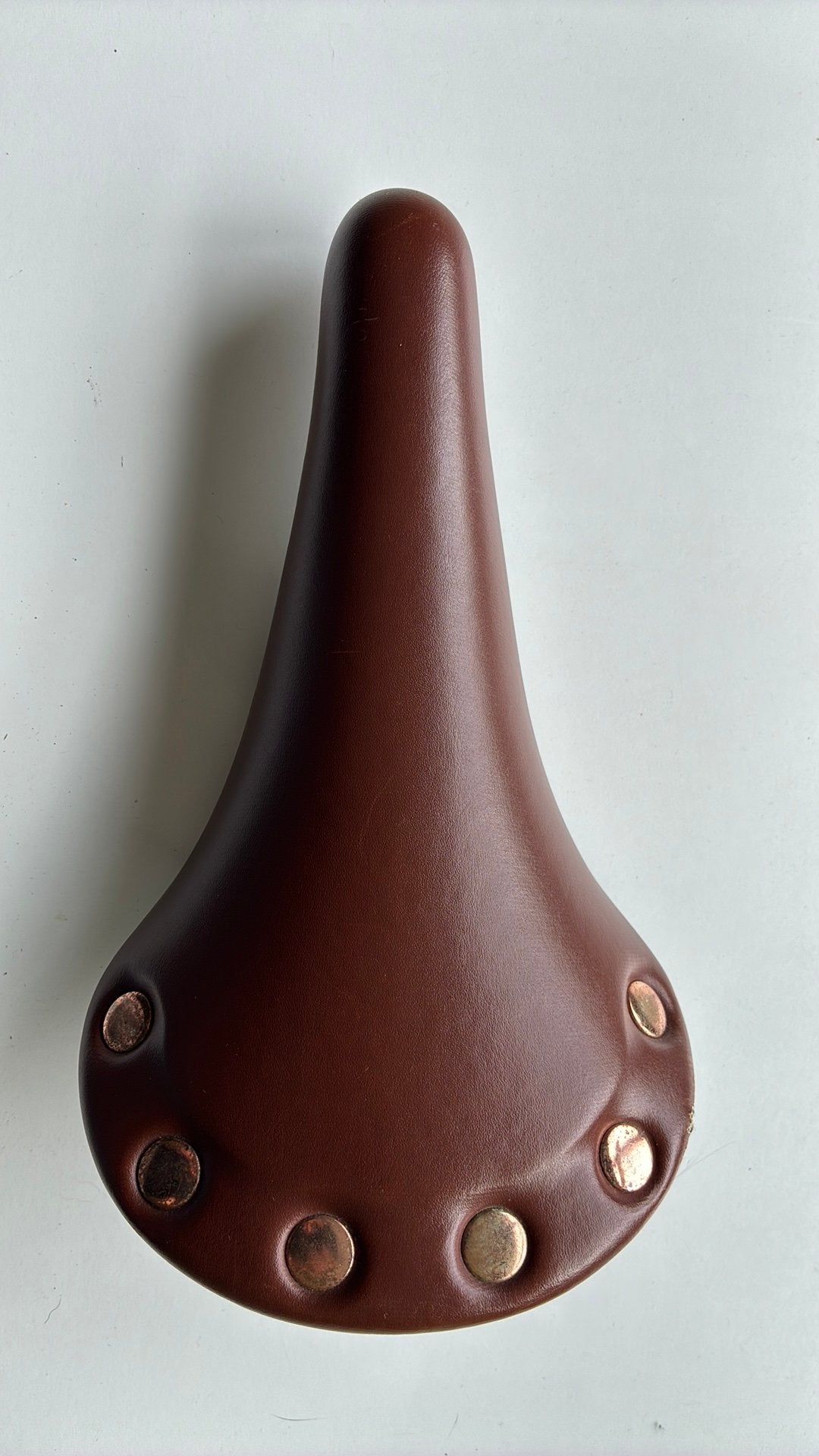 Vintage DDK fietszadel bruin – retro – 27,5 x 15,3 cm, Fietsen en Brommers, Ophalen of Verzenden, Zo goed als nieuw, Zadel