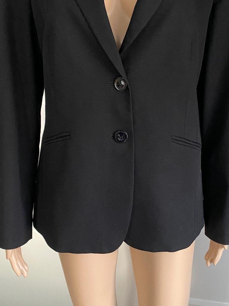 K48 Gerry Weber maat 40=M jasje blazer colbert zwart, Maat 38/40 (M), Zwart, Ophalen of Verzenden, Zo goed als nieuw
