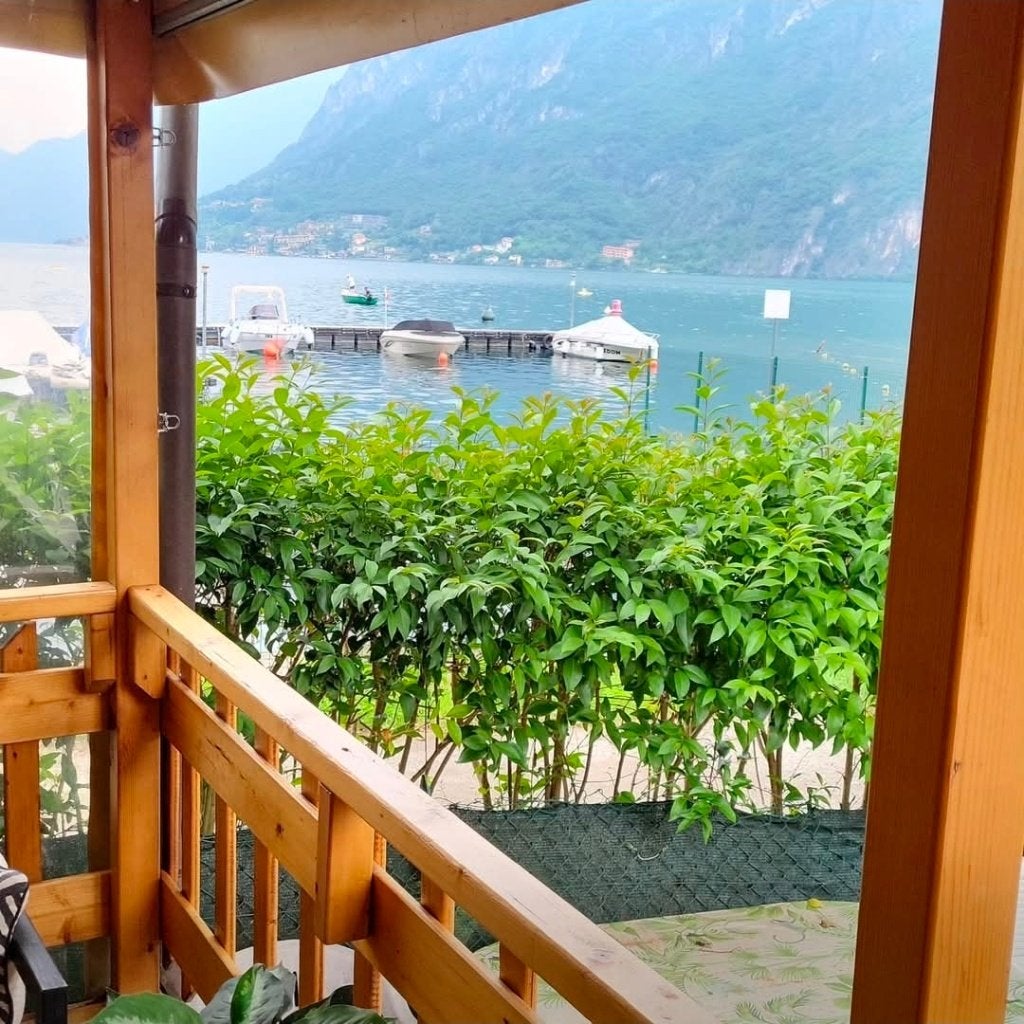 Mobile home direct aan het meer van Lugano Porlezza te huur, 5 personen, 2 slaapkamers, Lombardije en Merengebied, Recreatiepark