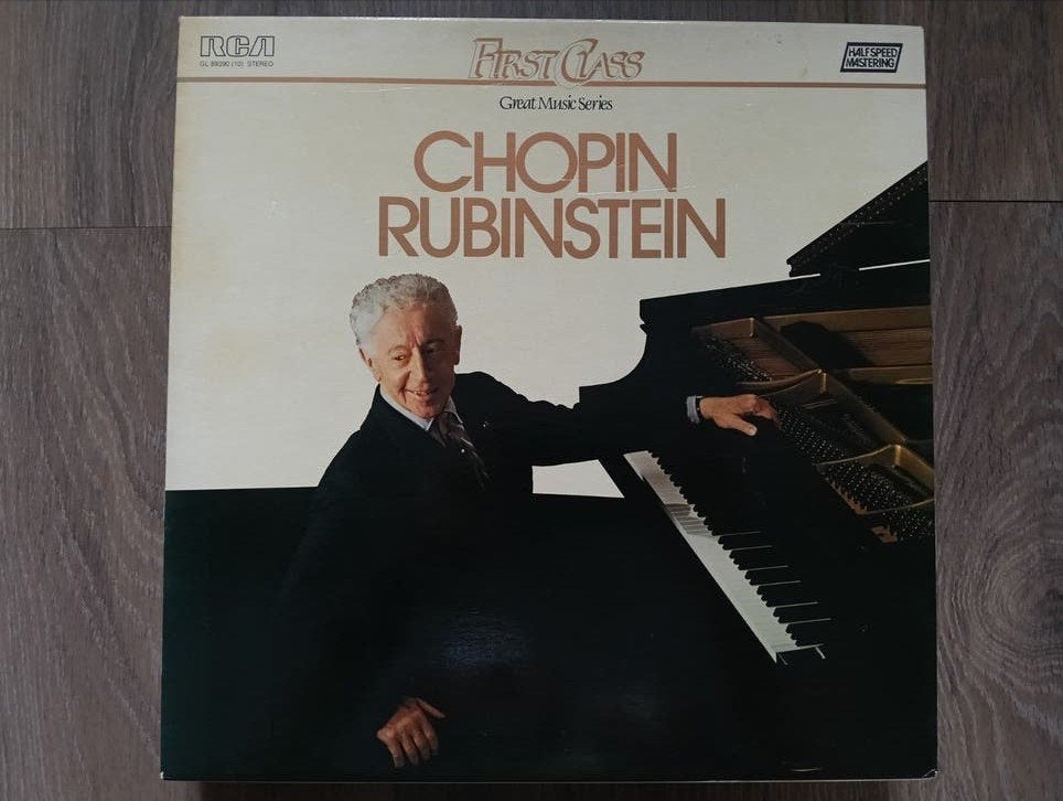 Chopin Rubinstein - 9 elpees, Cd's en Dvd's, Vinyl | Klassiek, Gebruikt, Pianomuziek, Romantiek, Chopin, 12 inch, Ophalen of Verzenden