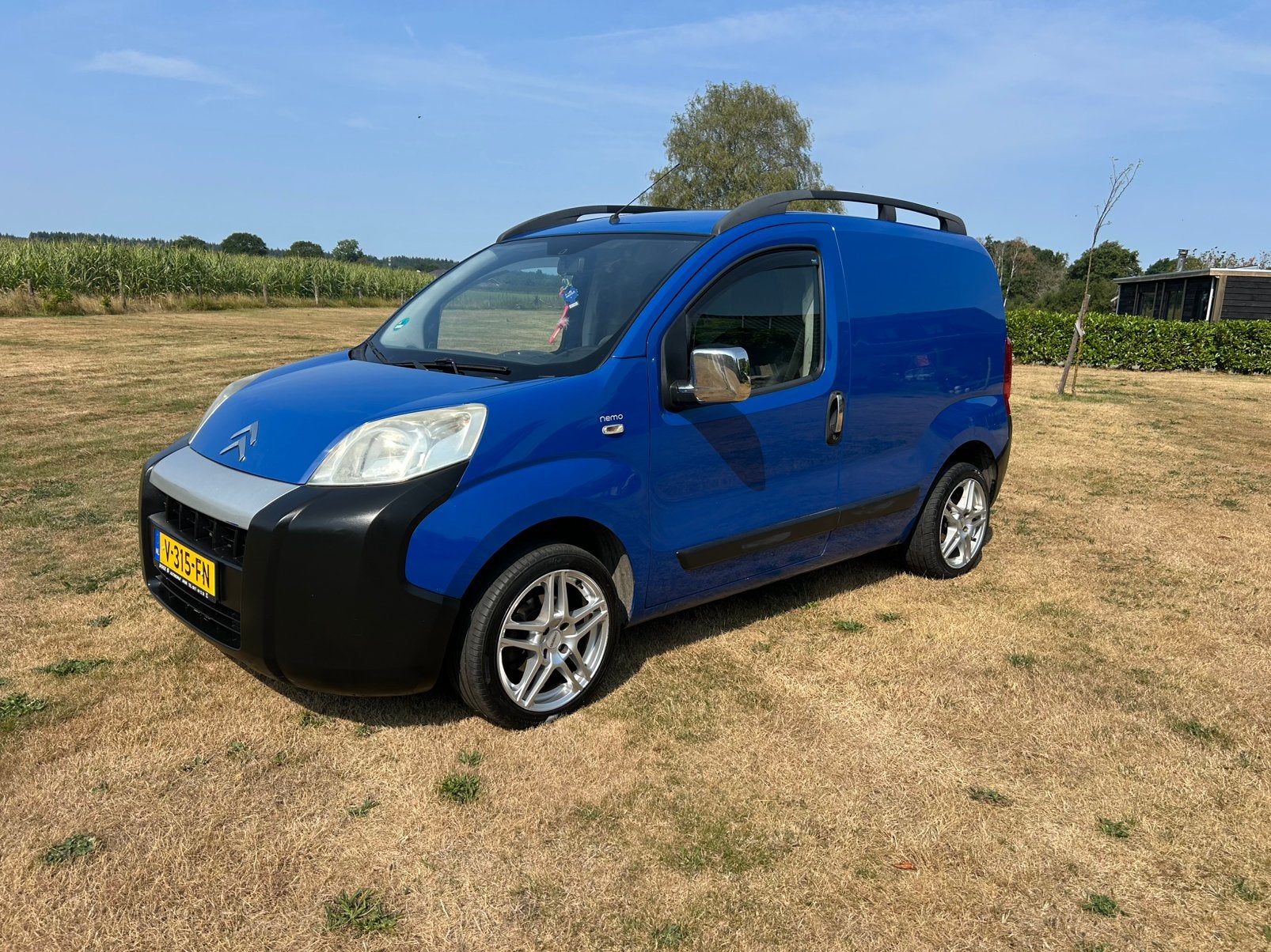 Citroën Nemo 1.4 benzine 2009, Voorwielaandrijving, Euro 5, Stof, Zwart