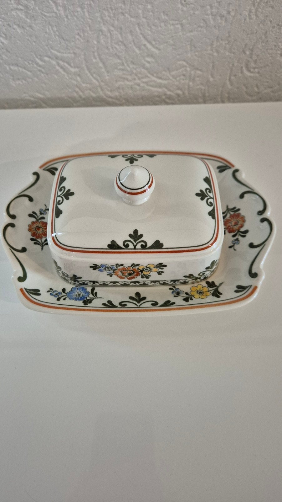 botervloot  Villeroy & Boch Alt Amsterdam  zgan, Ophalen of Verzenden