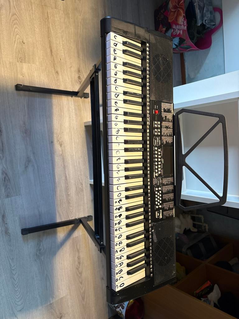 Keyboard voor beginners Max Music, Met standaard, Ophalen, Overige merken, 61 toetsen