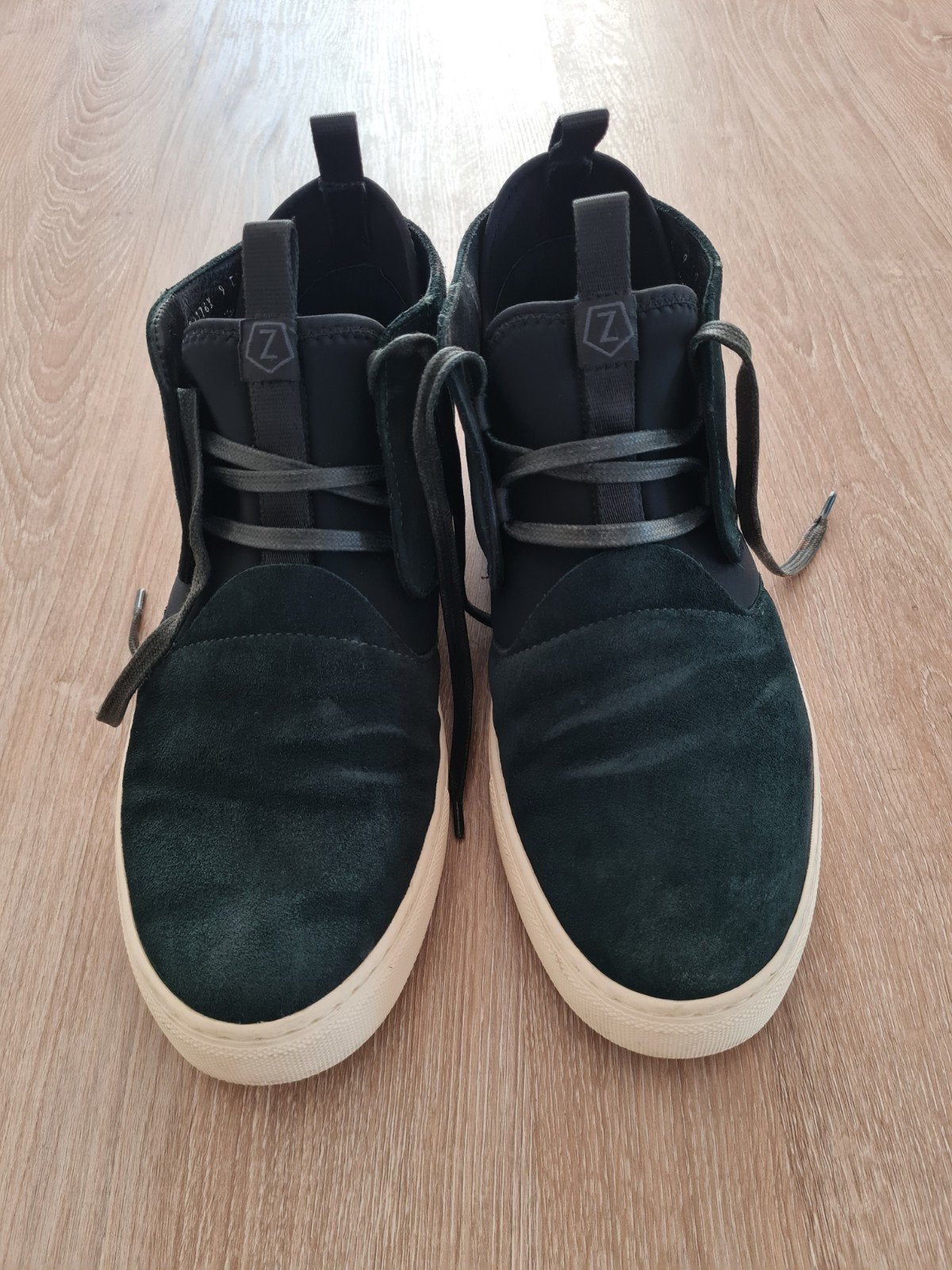 Z Zegna sneakers maat 44 - Groen suède, Kleding | Heren, Schoenen, Overige kleuren, Verzenden, Z Zegna, Sneakers of Gympen
