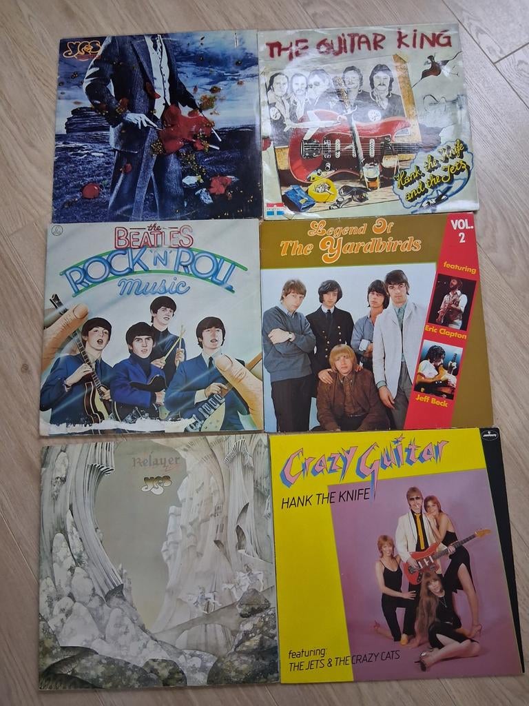 Diverse LP's: The Beatles, Yes, The Yardbirds, etc., Ophalen of Verzenden, Gebruikt, 12 inch