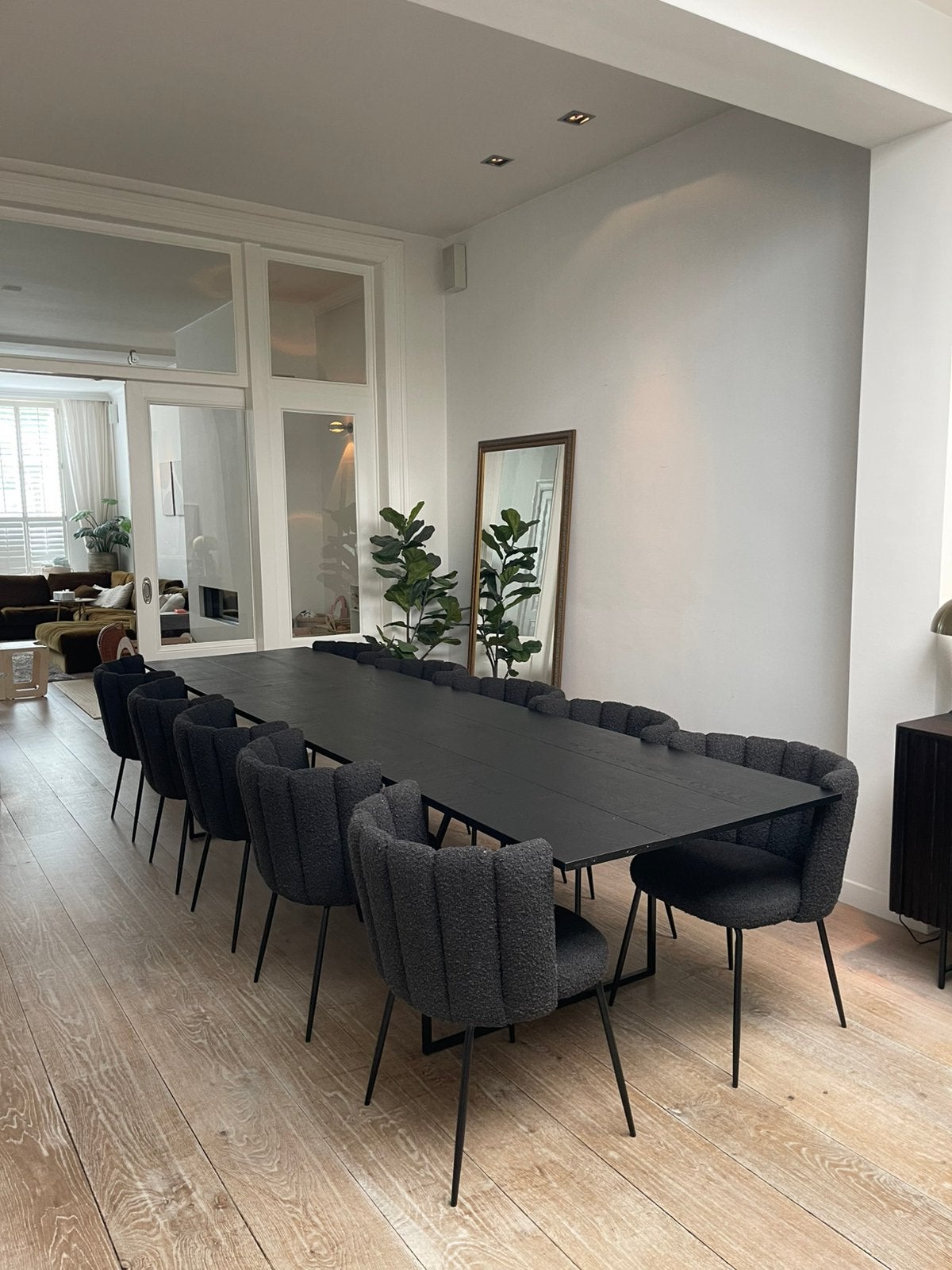 Heerenhuis eetkamertafel, Huis en Inrichting, Tafels | Eettafels, Ophalen, 200 cm of meer, 50 tot 100 cm, Zo goed als nieuw