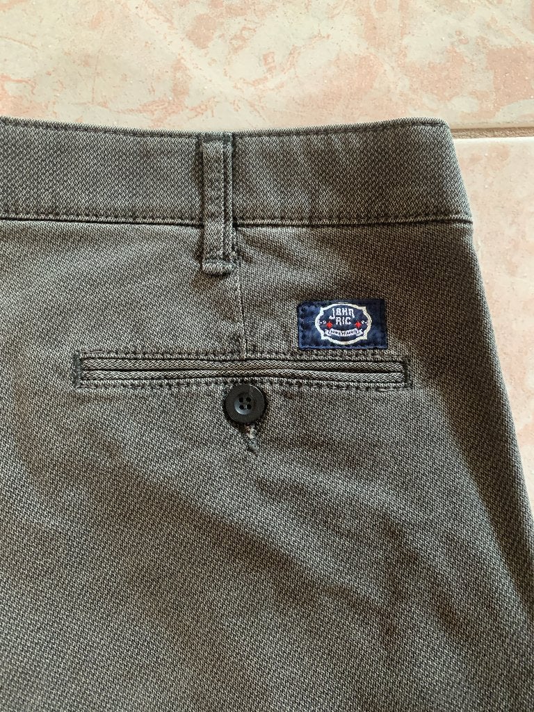 John Ric heren chino W42 L34 (58), Ophalen of Verzenden, Zo goed als nieuw, Maat 56/58 (XL), Grijs