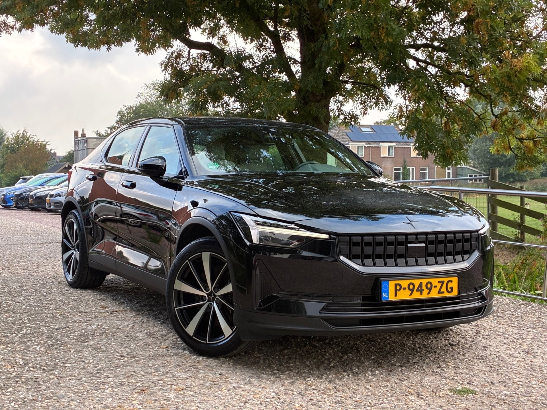 Polestar 2 Standard Range Single Motor 63kWh | 90% Soh + Car, Auto's, Polestar 2, Stof, Gebruikt, Automatische klimaatregeling