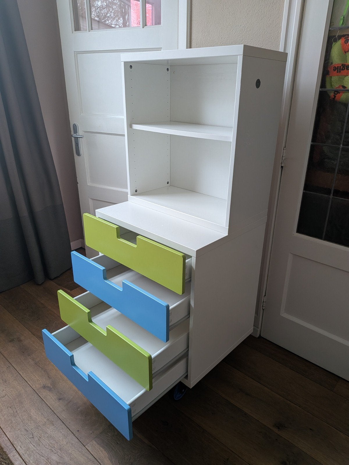 IKEA STUVA ladekast met open vakken, 3 of 4 laden, Ophalen, Zo goed als nieuw