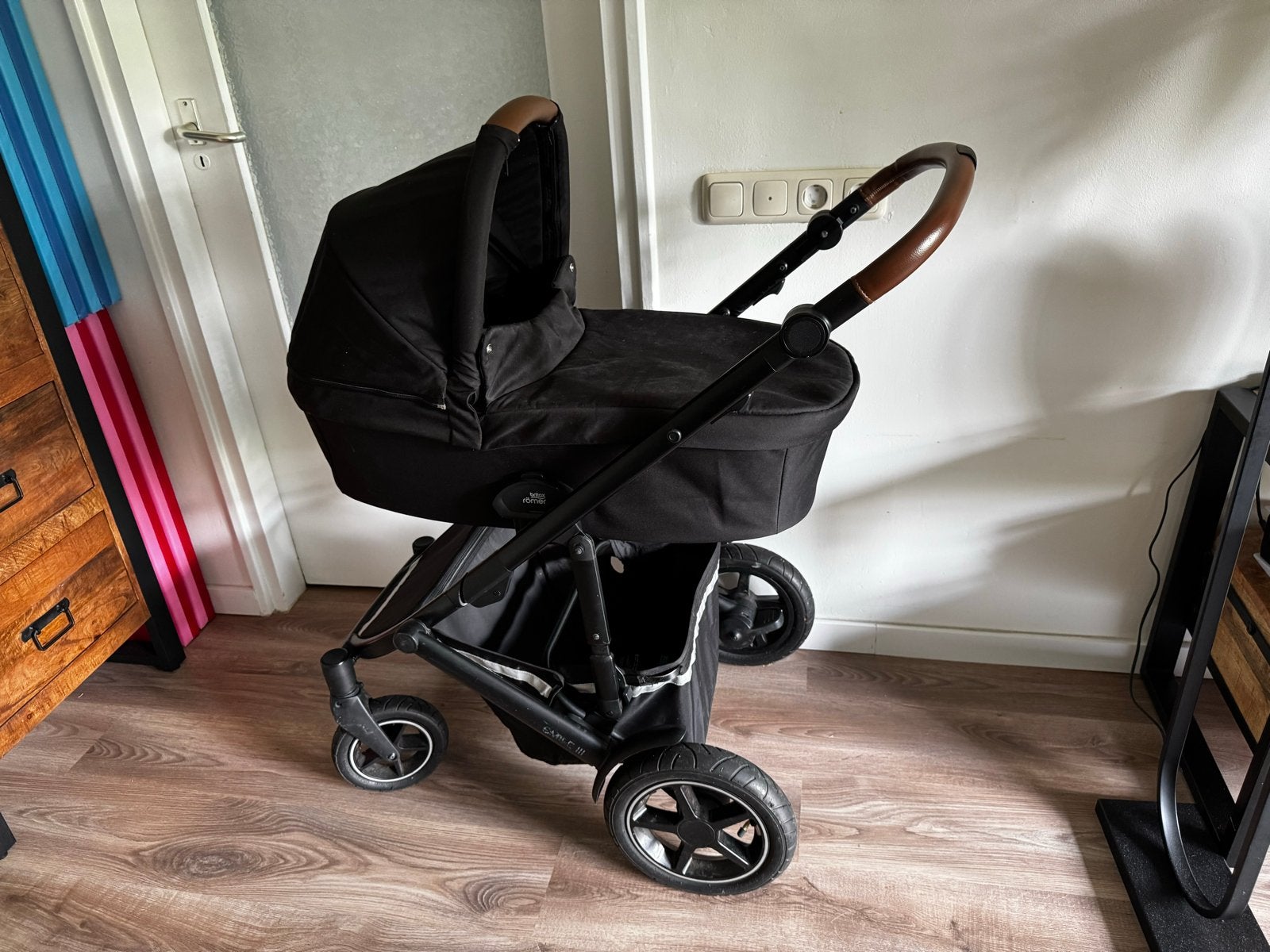 Britax Römer Smile 3 Combiwagen met Maxi-Cosi, Gebruikt, Luchtbanden, Ophalen, Kinderwagen