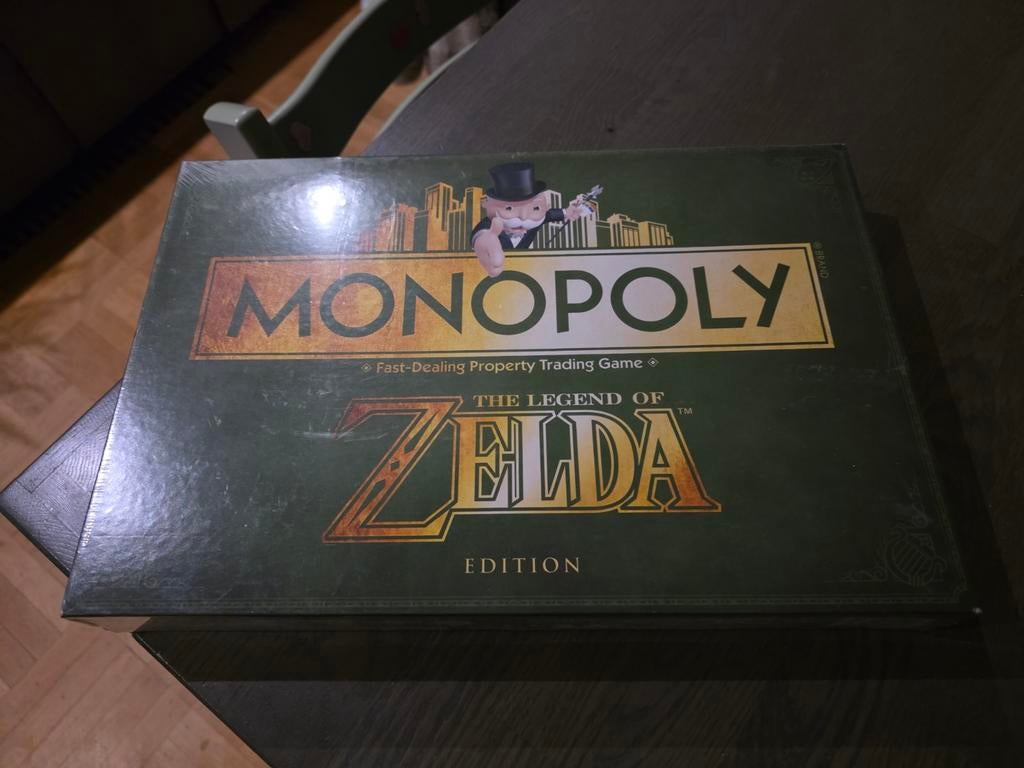 Monopoly The Legend of Zelda - Sealed Editie - NIEUW, Hobby en Vrije tijd, Gezelschapsspellen | Bordspellen, Vijf spelers of meer