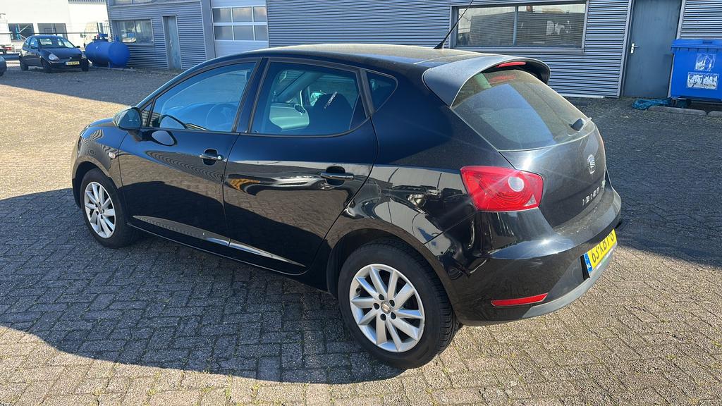 Seat Ibiza 1.2 TDI 55KW Ecomotive 2012 Zwart, Auto's, Seat, Voorwielaandrijving, 74 pk, Zwart, 1199 cc