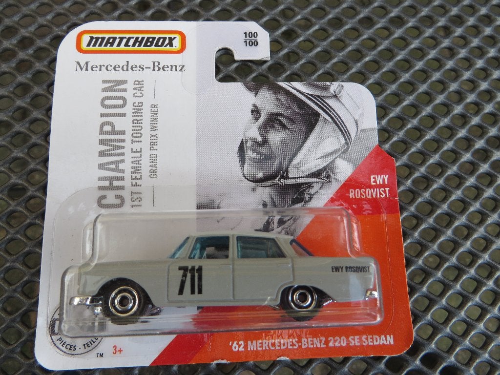 Matchbox Mercedes 220 SE Rally EWY ROSQUIST, Ophalen of Verzenden, Nieuw, Auto