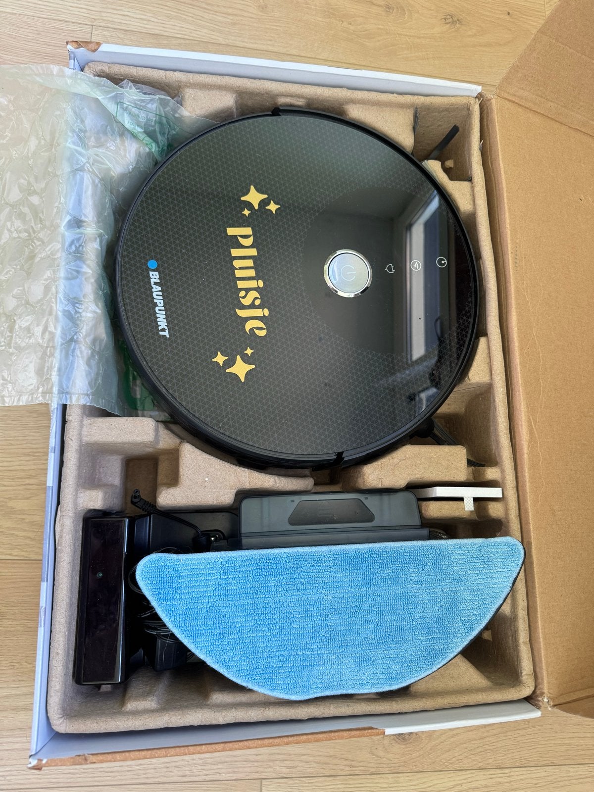 Blaupunkt Xboost 10 Robotstofzuiger met dweilfunctie, Witgoed en Apparatuur, Stofzuigers, Ophalen, Overige merken, Draadloos, Zo goed als nieuw
