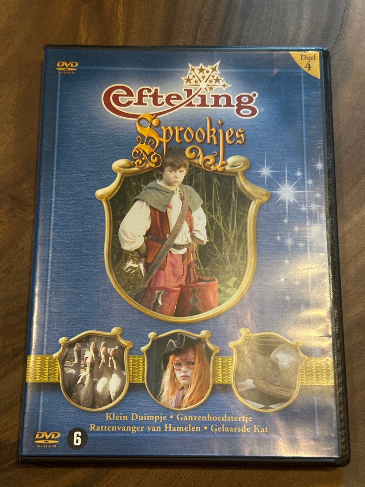 Efteling Sprookjes Deel 4 DVD - Klein Duimpje, Hamelen, Gebruikt, Alle leeftijden, Sprookjes, Film
