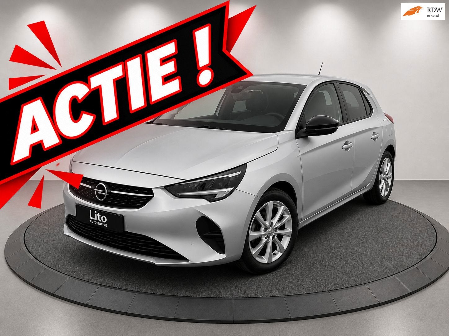 Opel Corsa 1.2 Elegance|AIRCO|NAVI|GREY|, Voorwielaandrijving, Gebruikt, 1199 cc, Verwarmde buitenspiegels