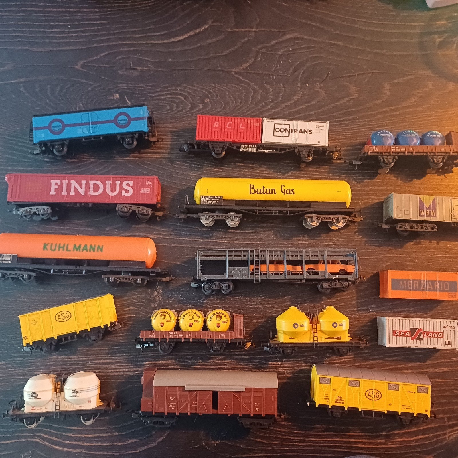 Lima modeltrein wagons - Diverse types, Gebruikt, Gelijkstroom, Wagon, Ophalen of Verzenden