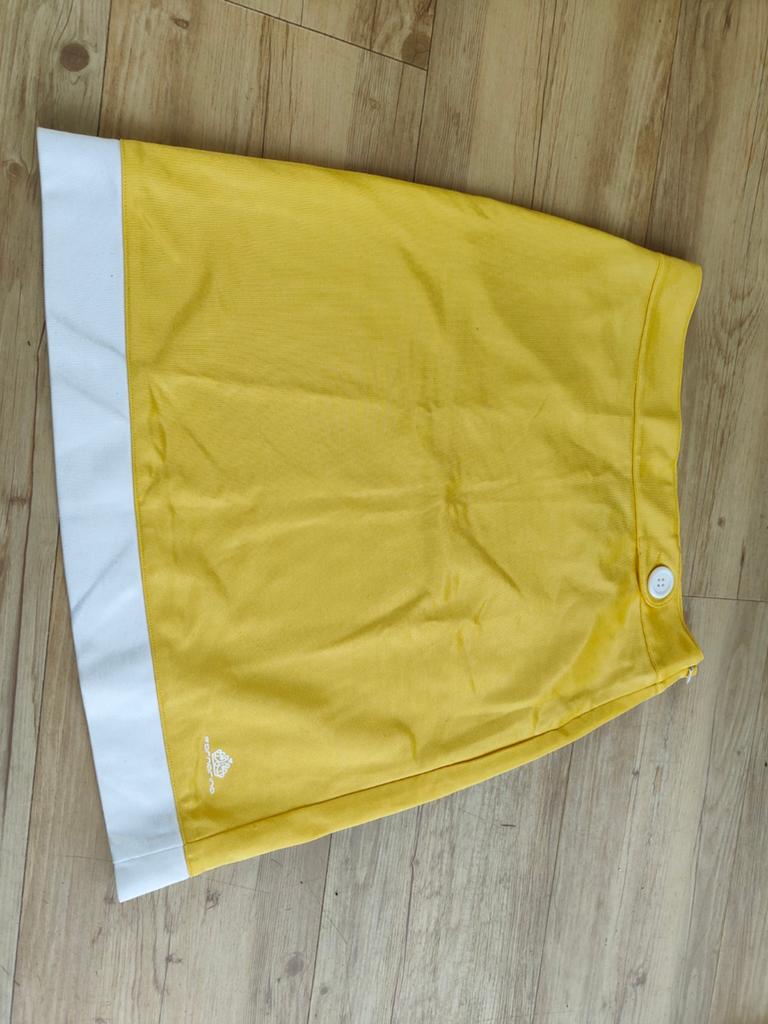 Geel retro Fornarina rokje maat S met rits aan zijkant, Geel, Fornarina, Ophalen of Verzenden, Maat 36 (S)