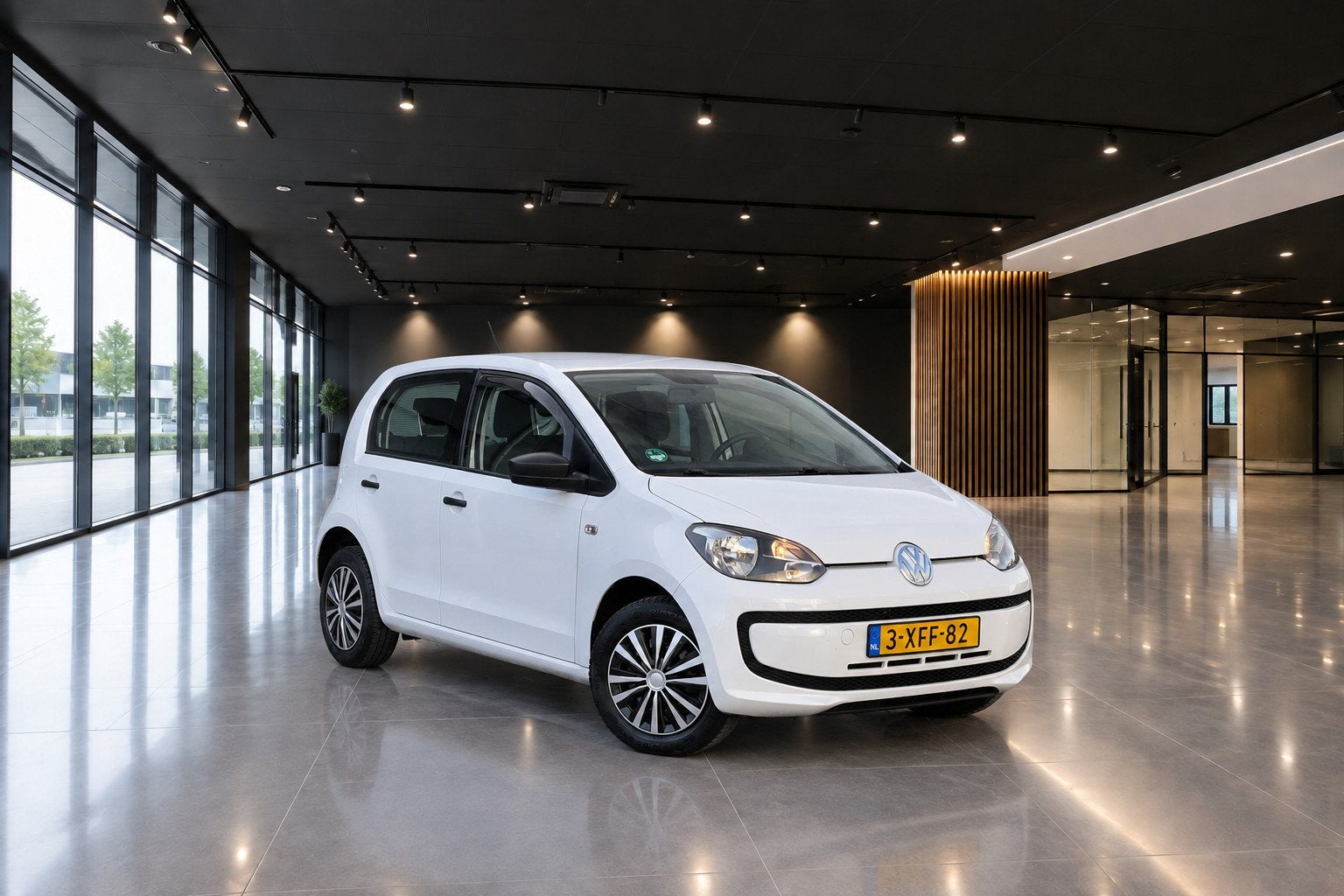 Volkswagen Up! 1.0 TAKE UP! 5DRS NW-DISTR+WP (CNG GAS), Auto's, Voorwielaandrijving, Stof, Up!, CNG (Aardgas)