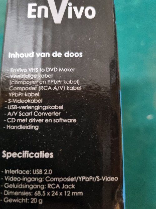 vhs to dvd maker nieuw, Ophalen of Verzenden, 'T Olde Gre-j, Info@toldegrej.nl, Endepoelstraat 20f Didam