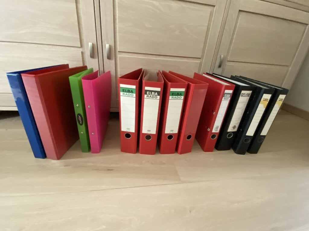 Ordners, Diversen, Ophalen, Gebruikt