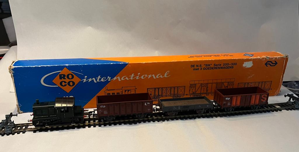 Roco 4028 NS Sik H0 met OVP – rijdt weer perfect, Treinset, Gelijkstroom, Ophalen of Verzenden, NS