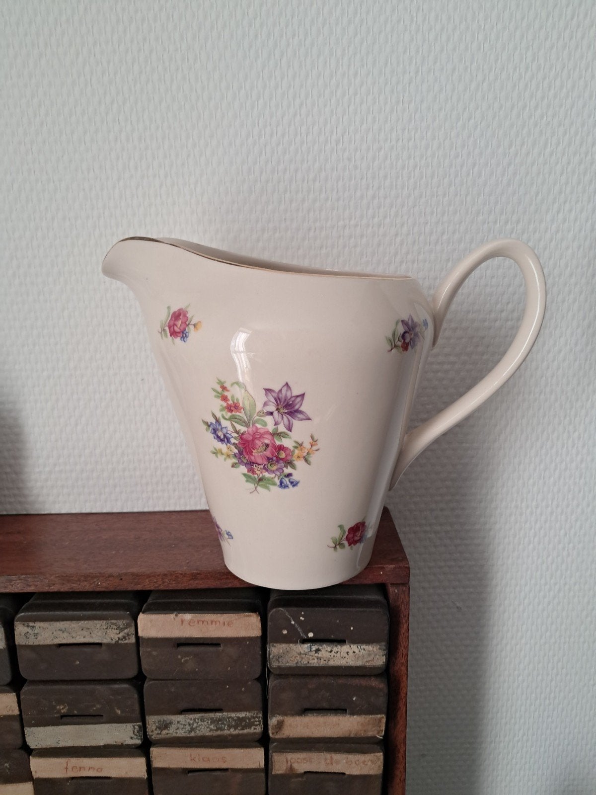 Chodziez P. Porseleinen Melkkan / Schenkkan, Ophalen of Verzenden