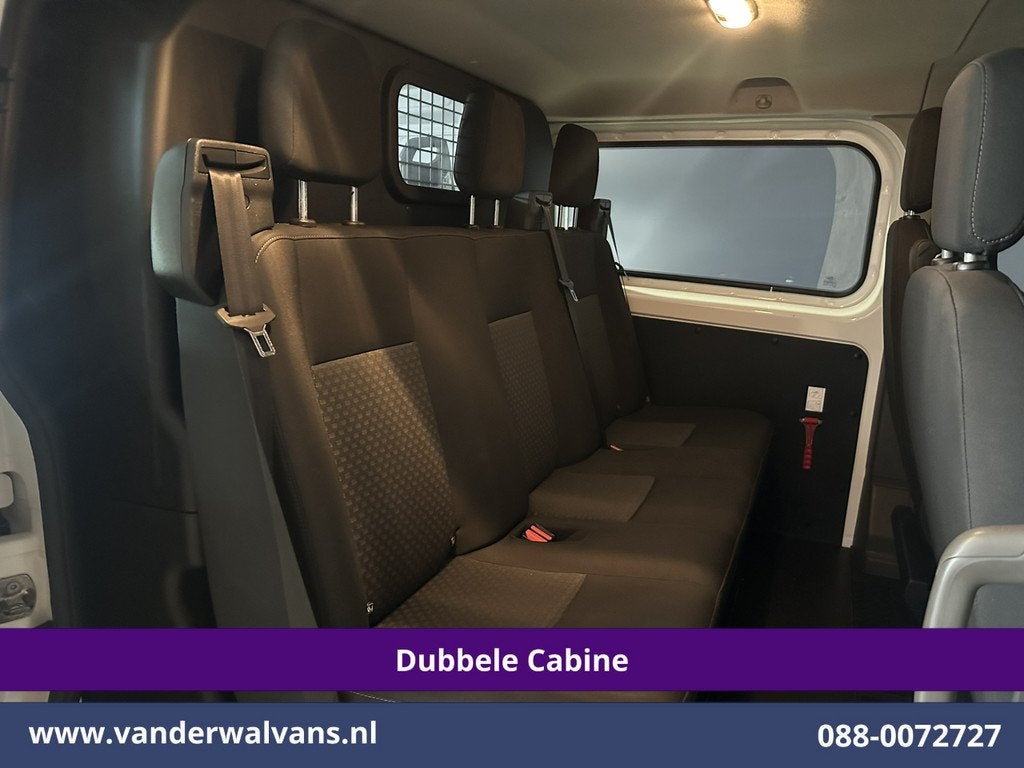 Ford Transit Custom 2.0 TDCI 131pk L2H1 Dubbele Cabine Inric, Voorwielaandrijving, 4 cilinders, 2800 kg, Wit