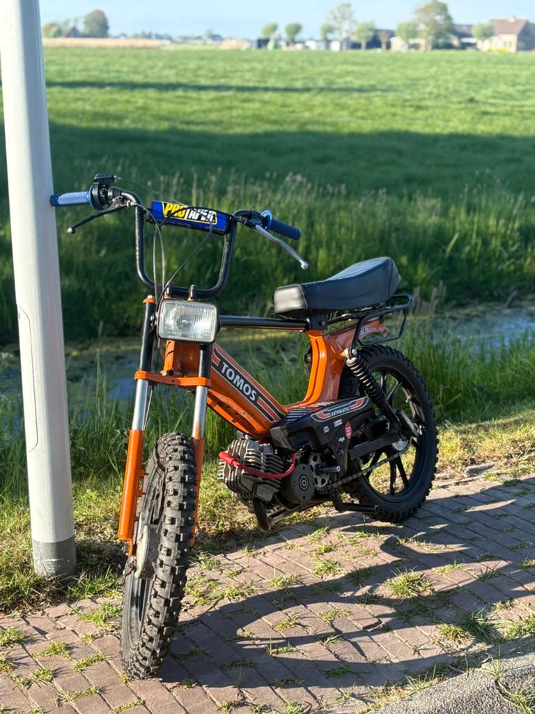 Tomos 65cc, Ophalen, Maximaal 45 km/u, Standard