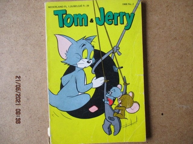 adv2472 tom en jerry, Eén stripboek, Ophalen, Gelezen
