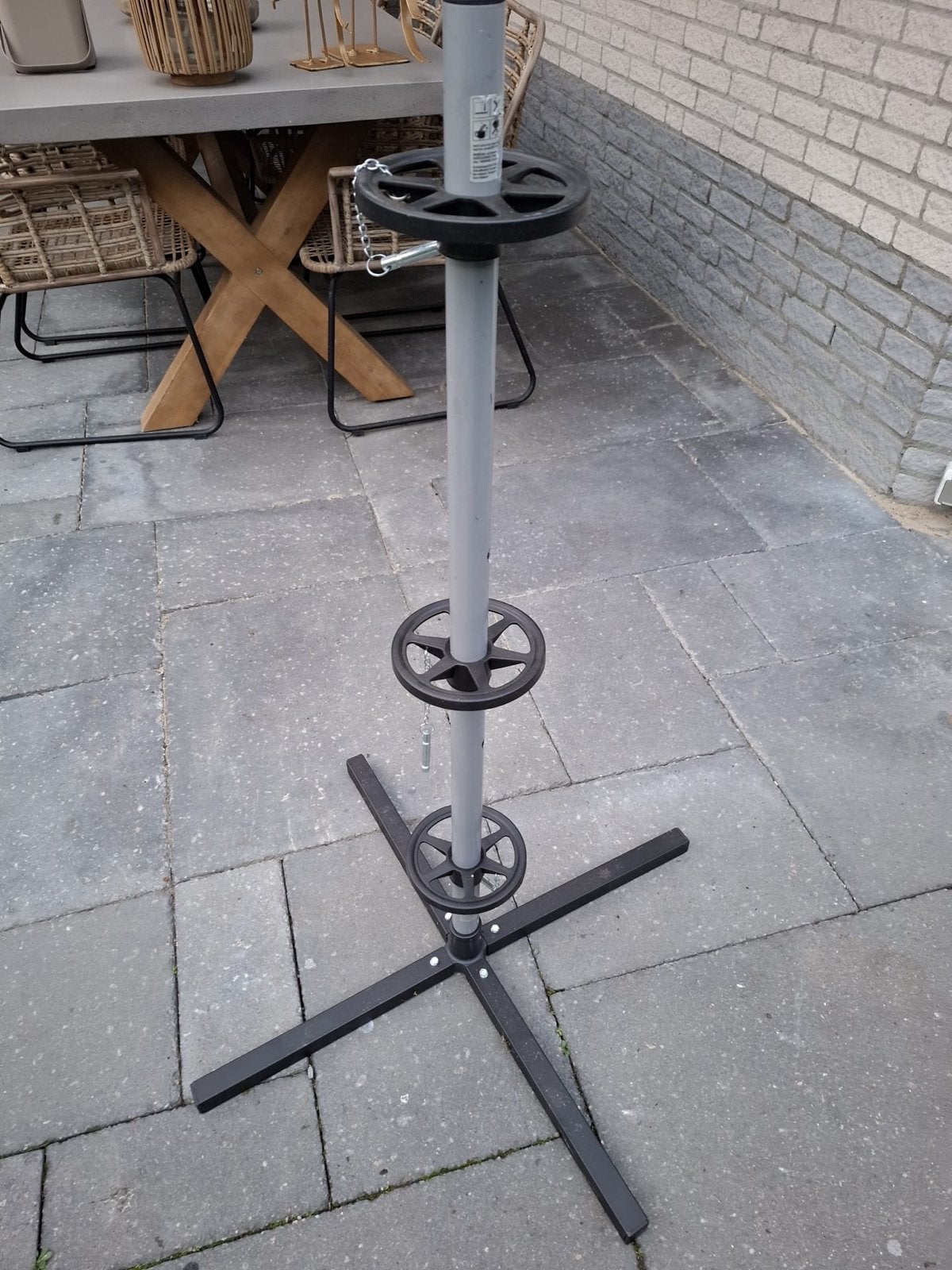 Demontabele bandenstandaard /Velgenboom / Velgenstandaard, Ophalen of Verzenden, Gebruikt