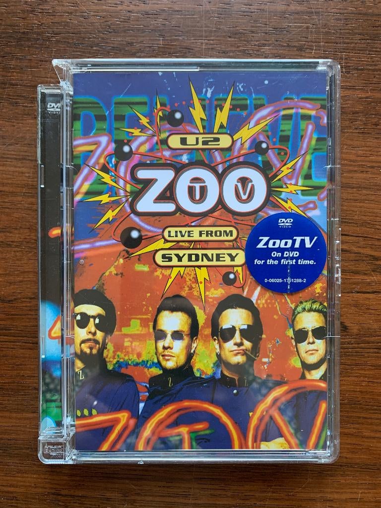 DVD U2; Zoo TZ; Live from Sydney, Alle leeftijden, Ophalen of Verzenden, Zo goed als nieuw, Muziek en Concerten