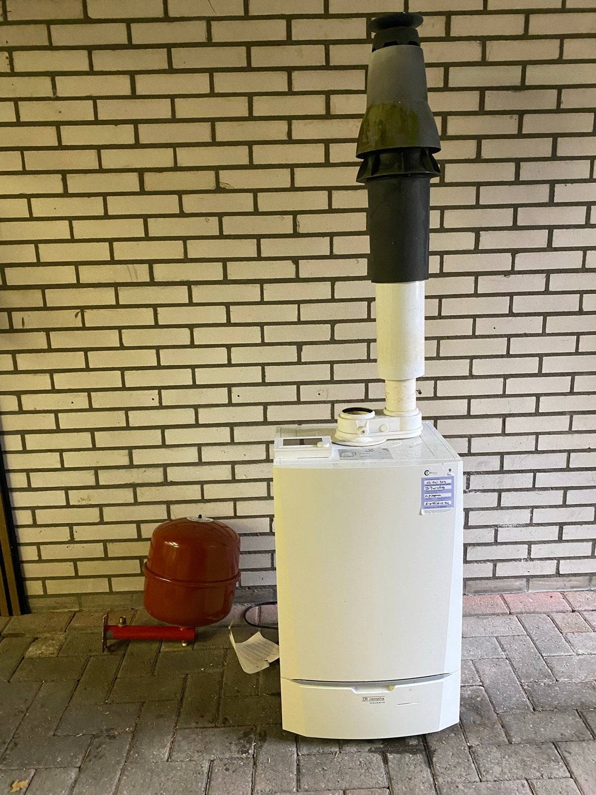 Remeha Calenta 40c CV-ketel (2014) - Geschikt voor vloerverw, Gebruikt, Hoog rendement (Hr), Cv-ketel of Combi-ketel, Ophalen of Verzenden