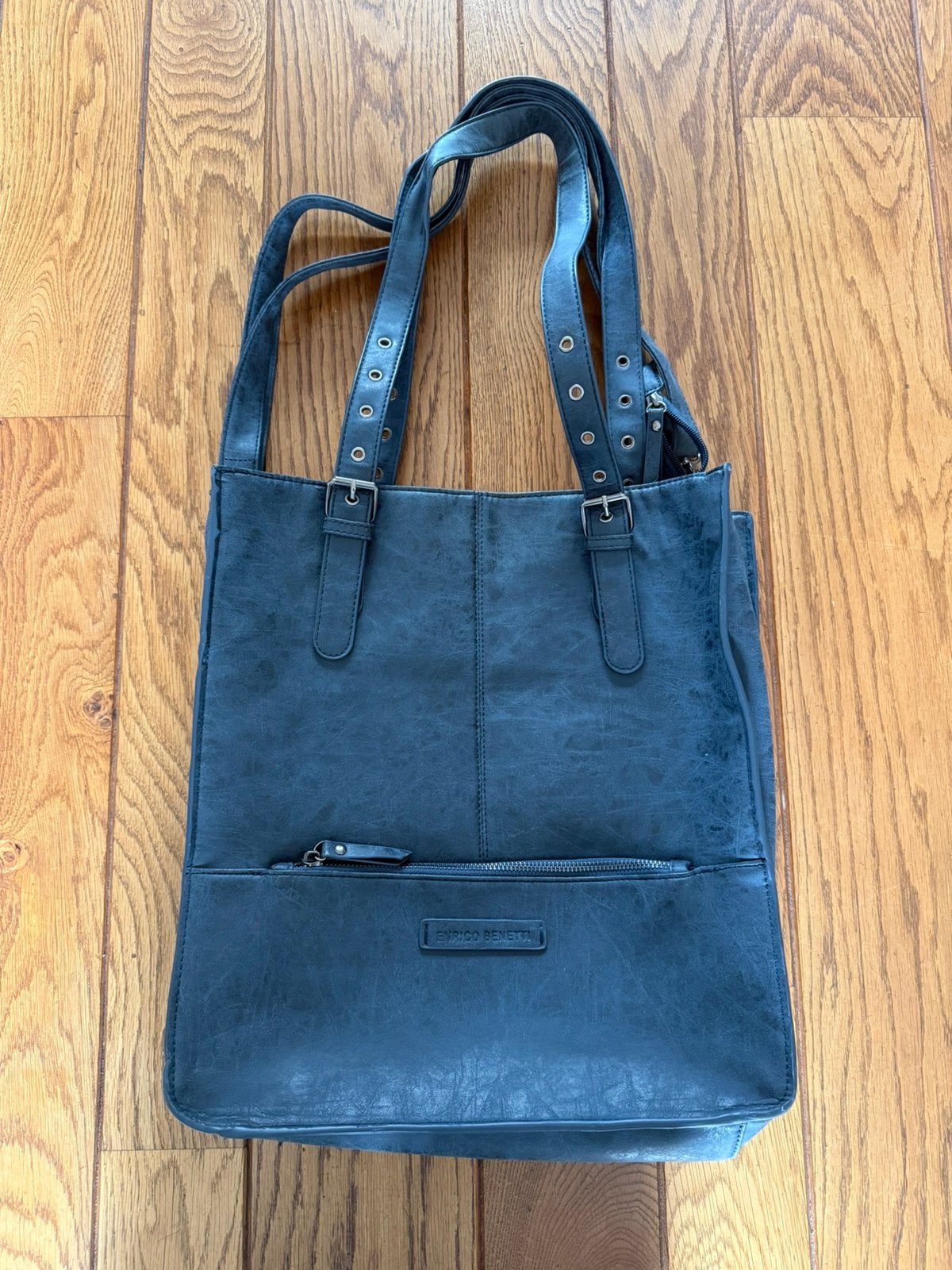 Enrico Benetti handtas/shopper – donkerblauw, Ophalen of Verzenden, Gebruikt, Blauw, Handtas