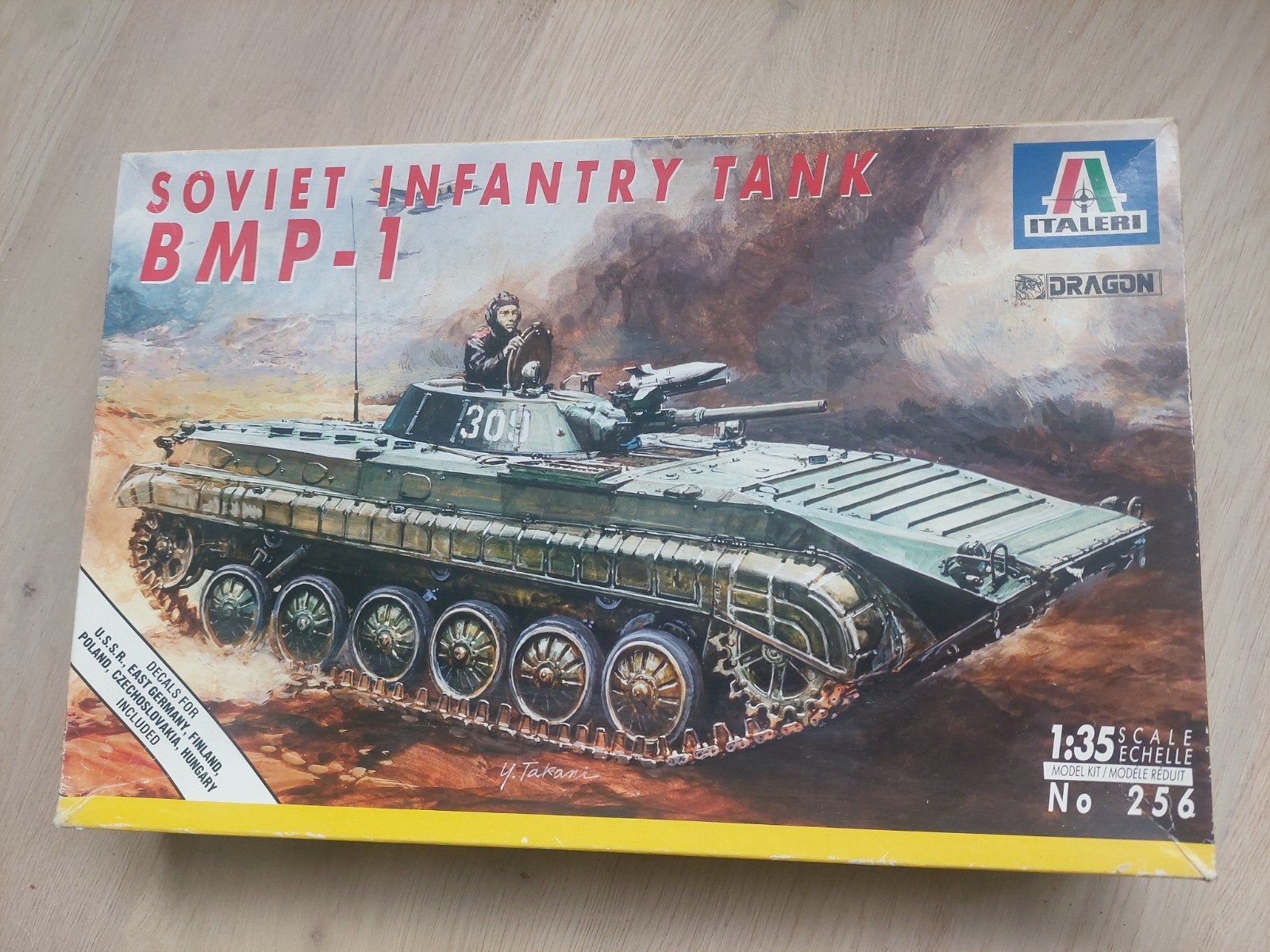 Bouwdoos italeri soviet infantery tank BMP1, Tank, Italeri, Groter dan 1:32, Nieuw