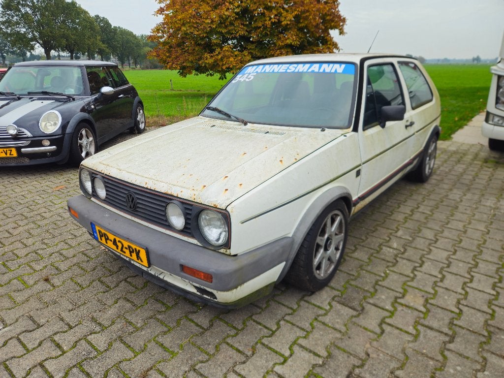 Volkswagen Golf 2 1.8 GTI 16V KR 1986 Wit, Voorwielaandrijving, 4 cilinders, 138 pk, Wit