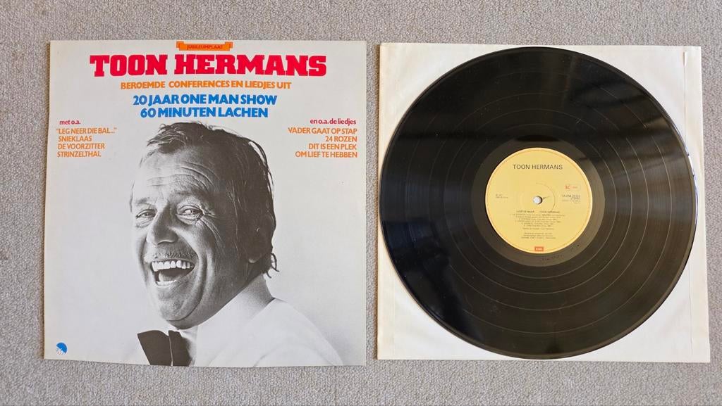 LP van Toon Hermans, jubileumplaat., Ophalen of Verzenden, Zo goed als nieuw, 12 inch, Nederlandstalig