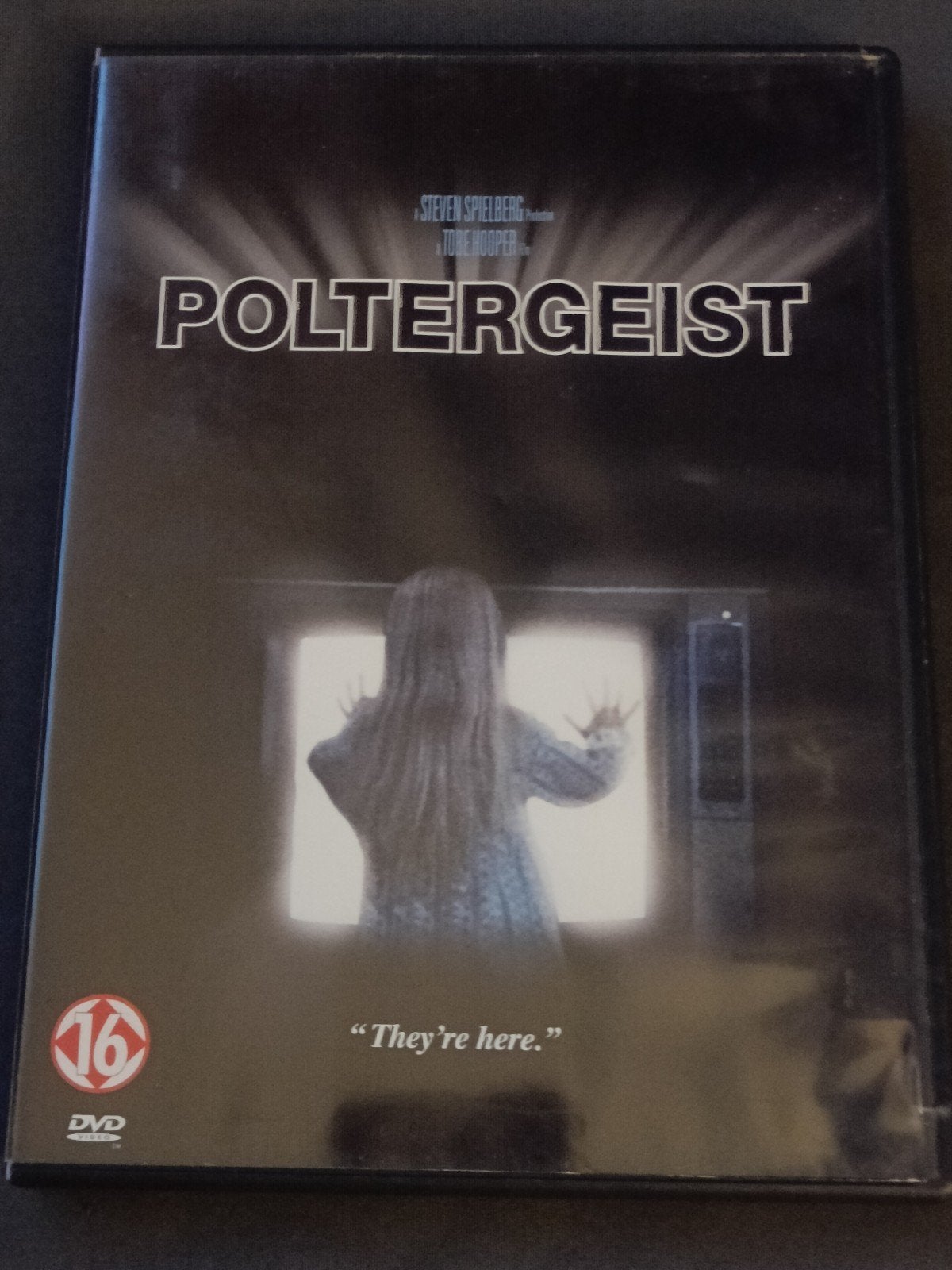 Poltergeist (1982) DVD - Horror Klassieker, Engels, Gebruikt, Vanaf 16 jaar, Turks