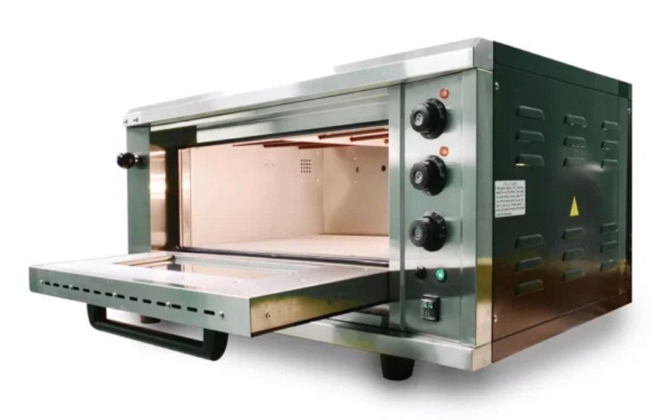 Xavis BakeChef stenenvloeroven met stoom | 230V, Ophalen, 45 tot 50 cm, Overige merken, Oven