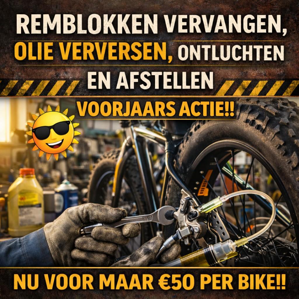 Remblokken alle merken fatbike, ebike, step etc, Ophalen of Verzenden, Fatbike