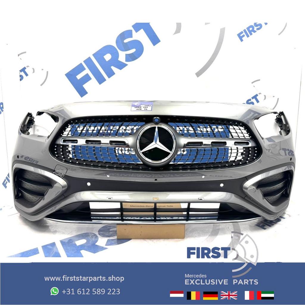 H247 FACELIFT GLA BUMPER AMG A2478804508 VOORBUMPER COMPLEET, Gebruikt, -, Voor, Ophalen of Verzenden