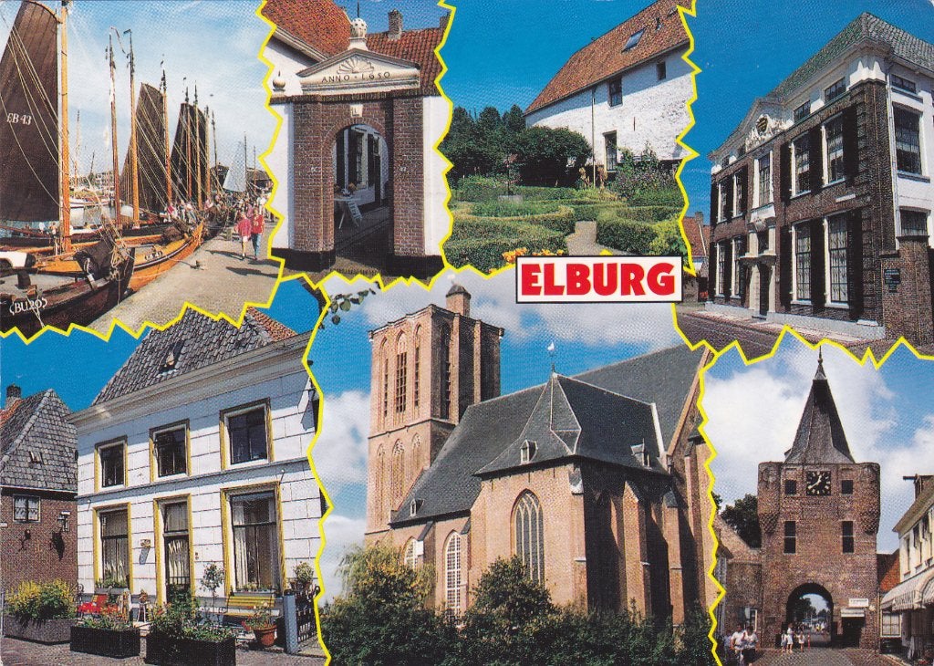 Elburg - Gelopen, Verzenden, 1980 tot heden, Gelopen, Gelderland